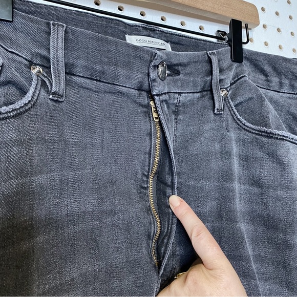 Good American | Good Waist Skinny Jeans, MM98-A GAGW42 Black 009 Sz. 20 - Picture 6 of 12